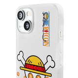 Coque de Téléphone Bitcoin Pirate Flex Transparent