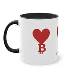 Mug Bitcoin Heart II