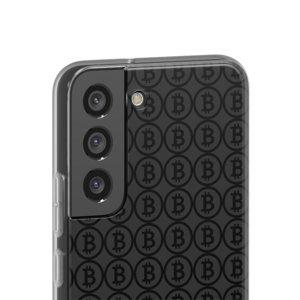 Bitcoin Flex Transparent Phone Case