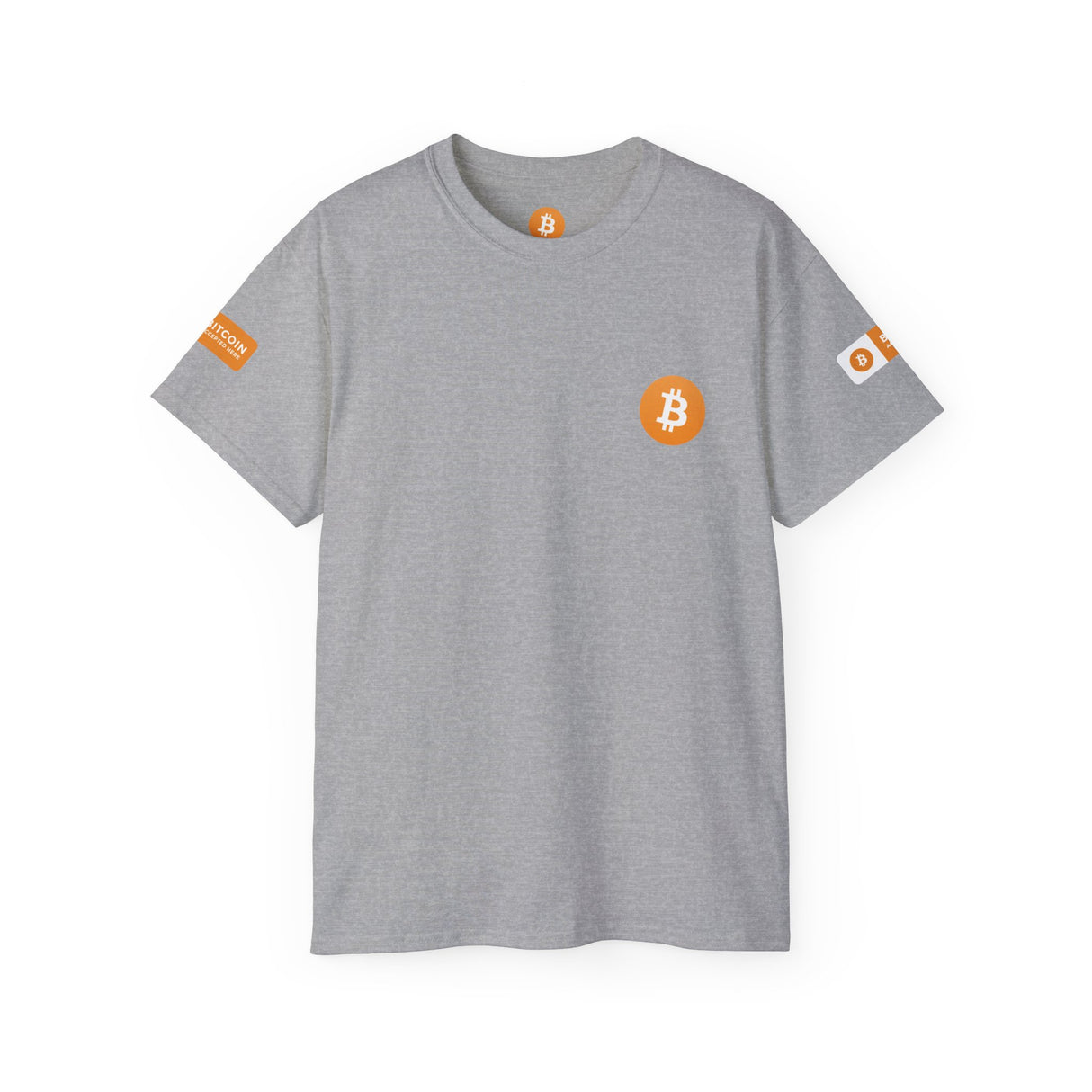 T-shirt "Bitcoin Accepted Here""