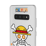 Coque de Téléphone Bitcoin Pirate Flex Transparent