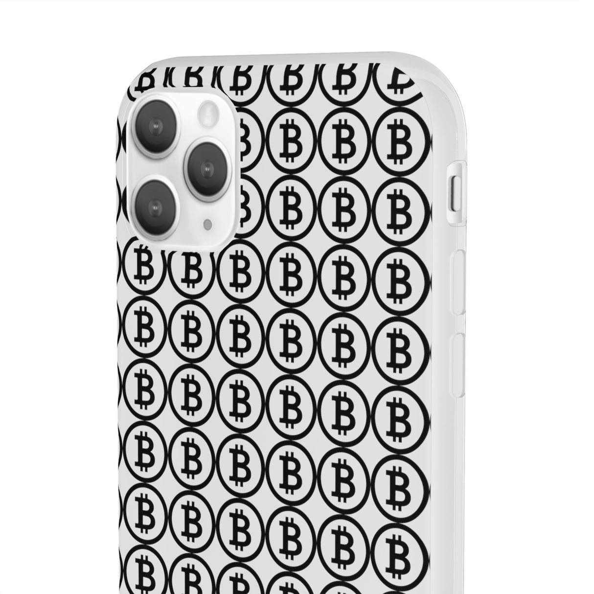 Coque de Téléphone Bitcoin Flex Transparent