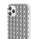 Coque de Téléphone Bitcoin Flex Transparent