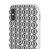 Coque de Téléphone Bitcoin Flex Transparent