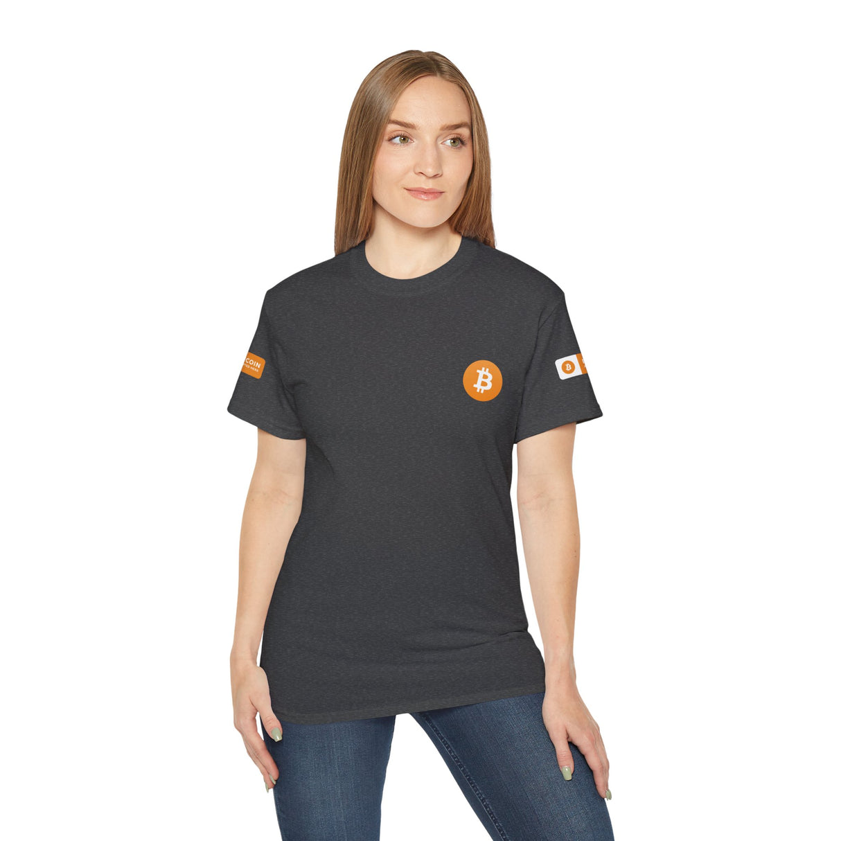 T-shirt "Bitcoin Accepted Here""