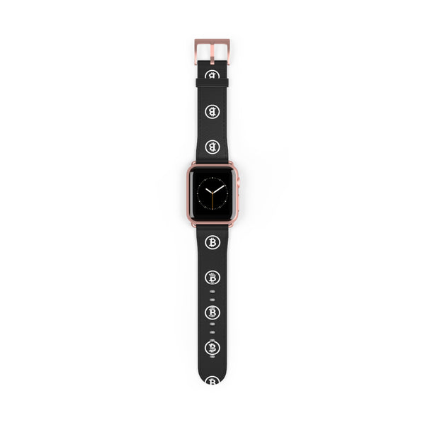 Bitcoin Black Smartwatch Bracelet