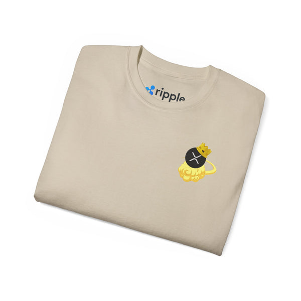 T-shirt XRP Ripple Nuage Doré