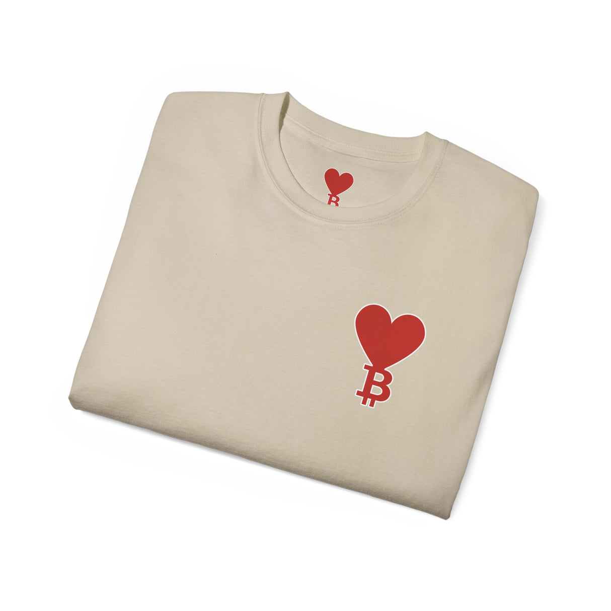 T-shirt "Bitcoin Heart"