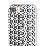 Coque de Téléphone Bitcoin Flex Transparent