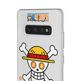 Coque de Téléphone Bitcoin Pirate Flex Transparent