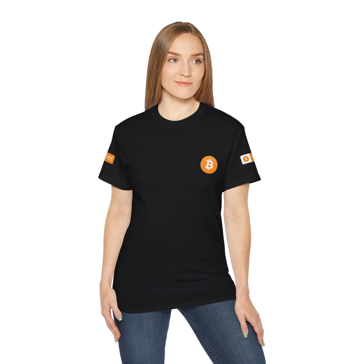 T-shirt "Bitcoin Accepted Here""