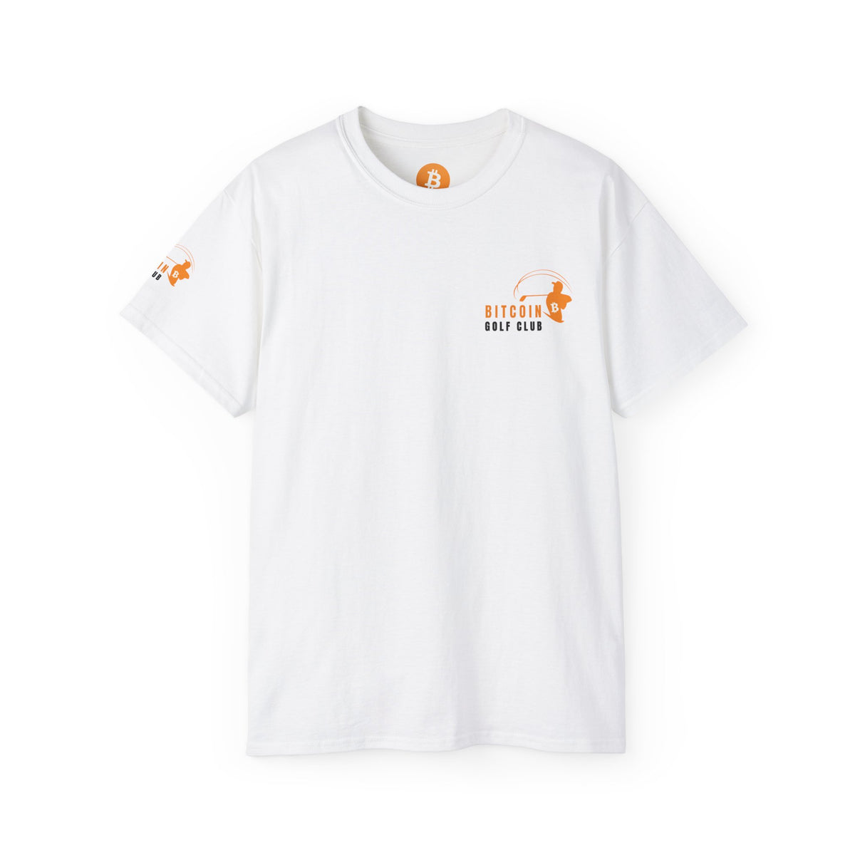 T-shirt "Bitcoin Golf Club Swing"