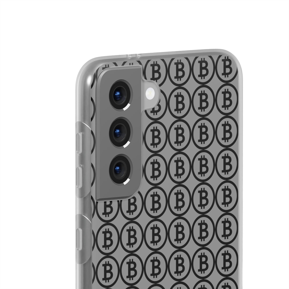 Coque de Téléphone Bitcoin Flex Transparent