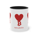 Mug Bitcoin Heart II