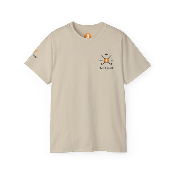 “Bitcoin Golf Club UTXO” T-shirt