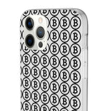 Coque de Téléphone Bitcoin Flex Transparent