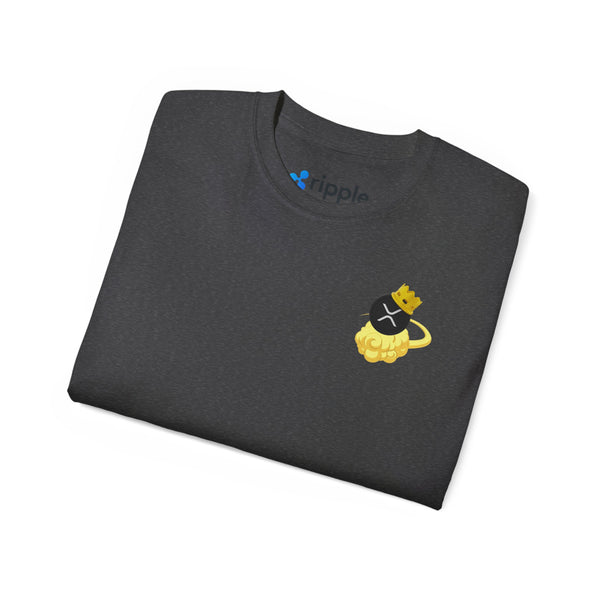 T-shirt XRP Ripple Nuage Doré