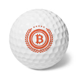 Balles de Golf Bitcoin Édition Royale, 6pcs