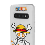 Coque de Téléphone Bitcoin Pirate Flex Transparent