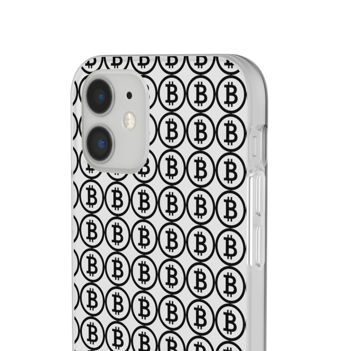 Coque de Téléphone Bitcoin Flex Transparent