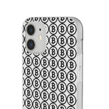 Bitcoin Flex Transparent Phone Case