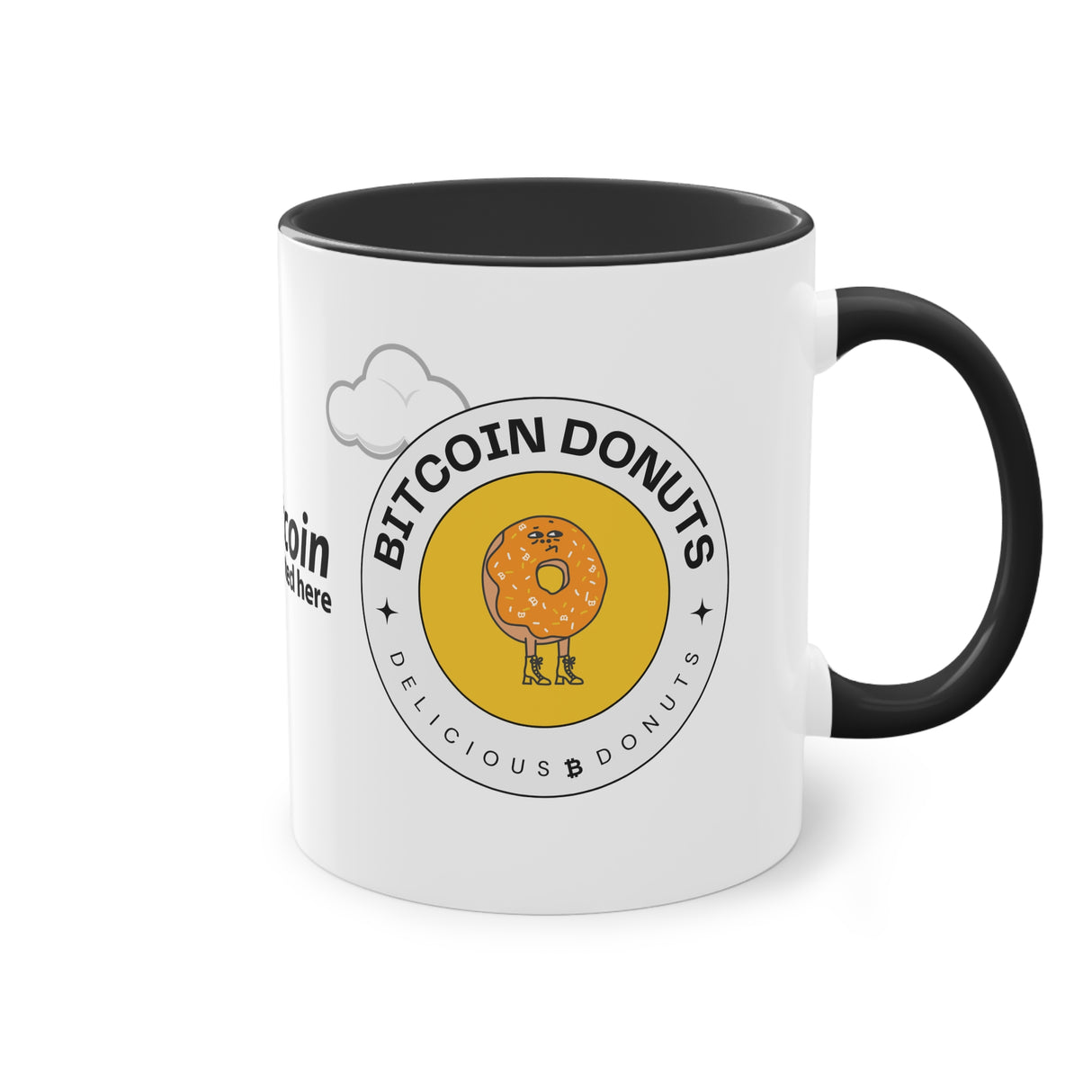 Mug "Bitcoin Donuts"