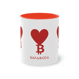 Mug Bitcoin Heart II