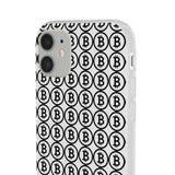 Coque de Téléphone Bitcoin Flex Transparent