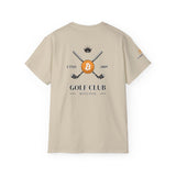 “Bitcoin Golf Club UTXO” T-shirt