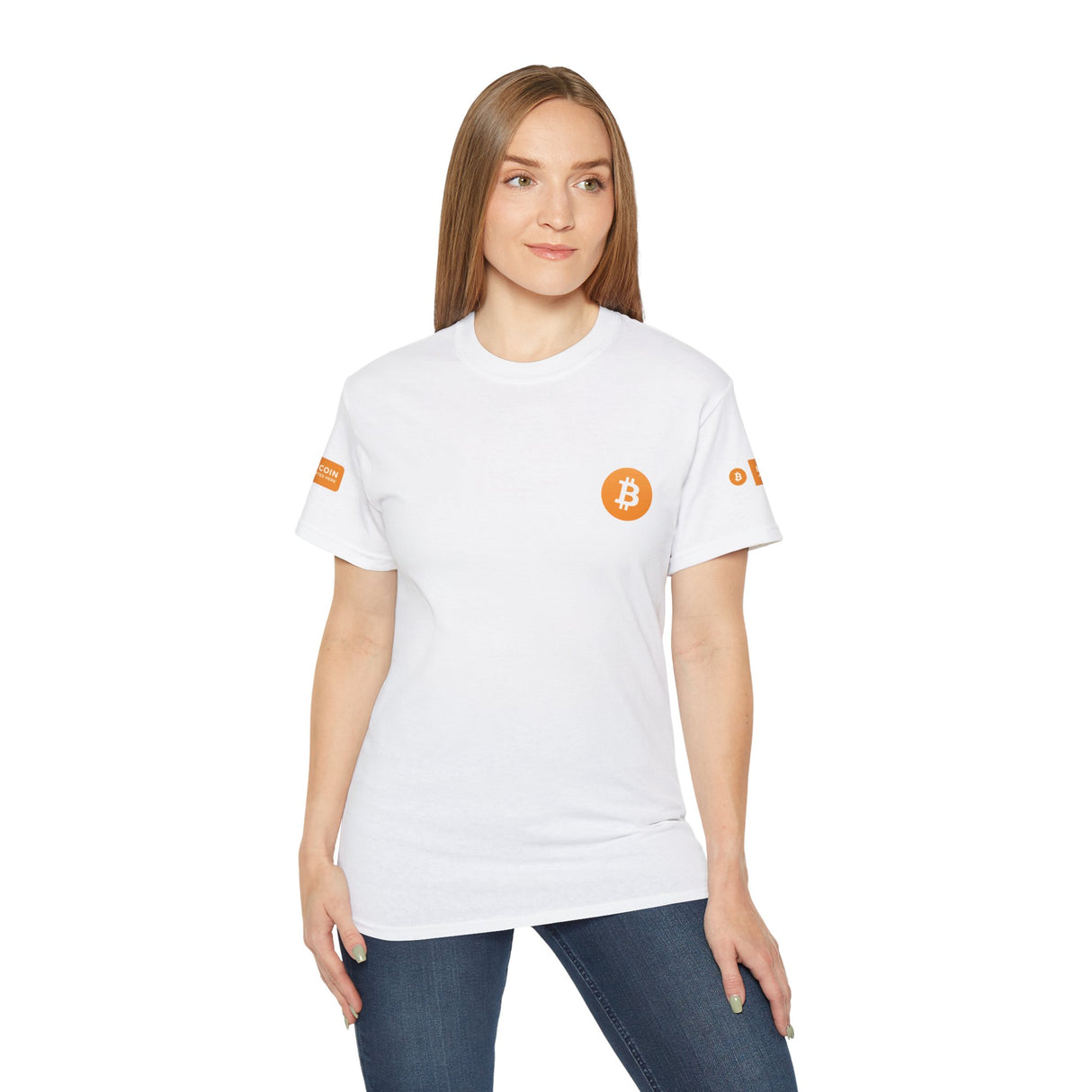 T-shirt "Bitcoin Accepted Here""