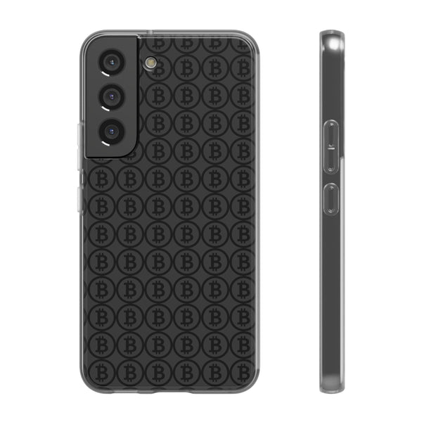 Bitcoin Flex Transparent Phone Case