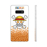 Coque de Téléphone Bitcoin Pirate Flex Transparent