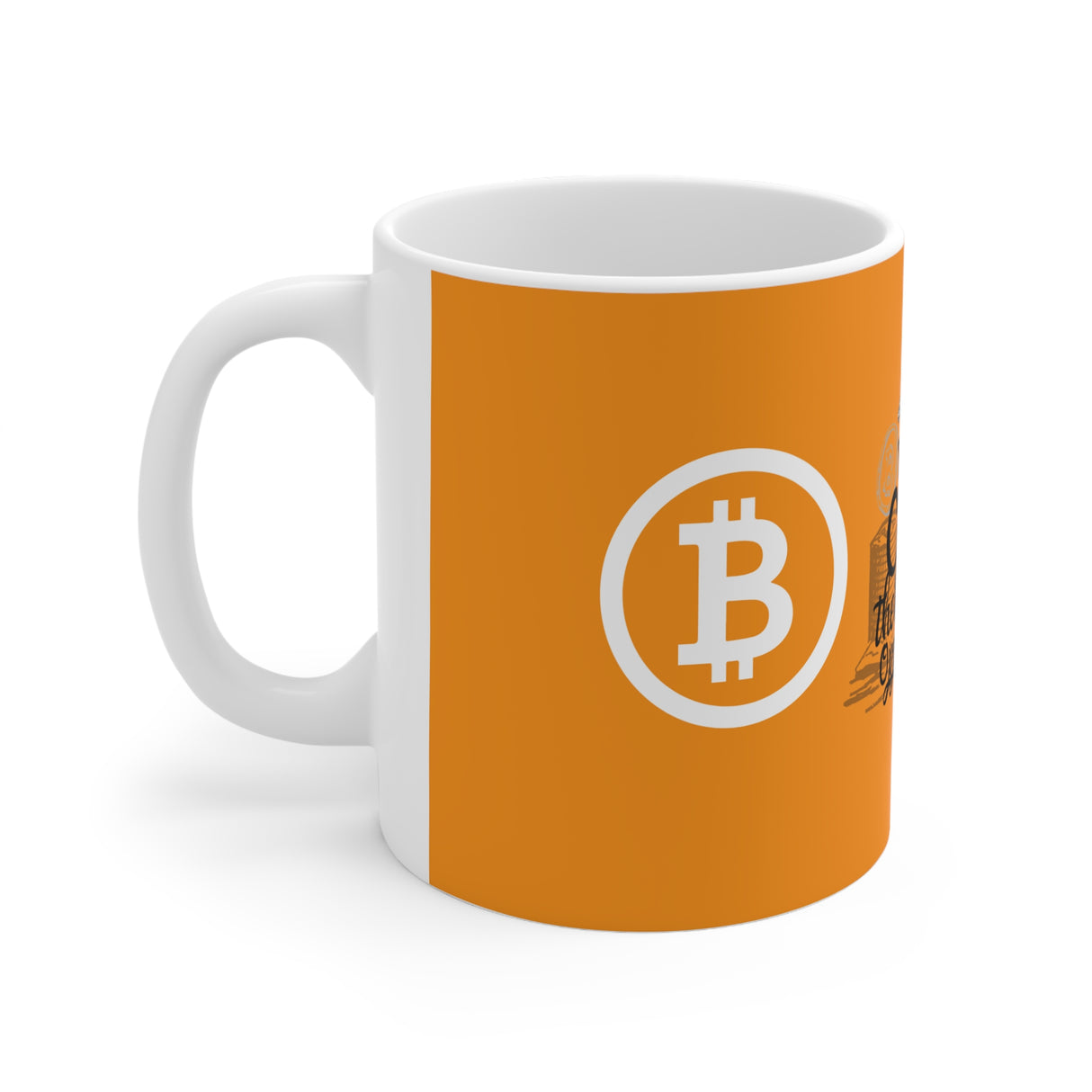 Mug en Céramique Bitcoin “In Every Crisis”