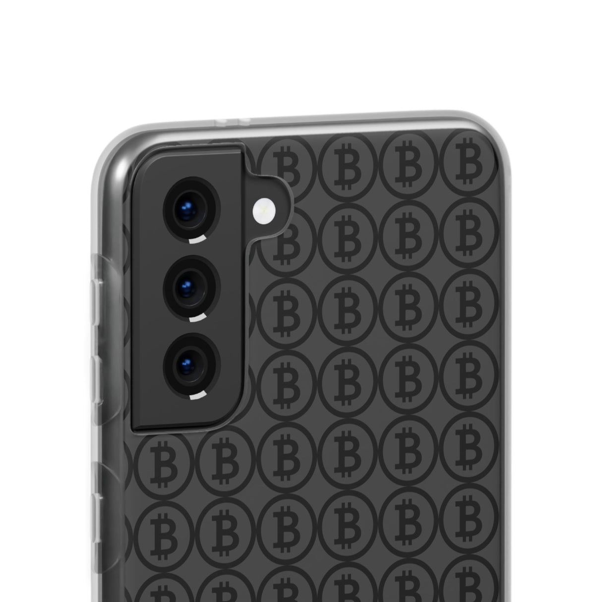 Coque de Téléphone Bitcoin Flex Transparent