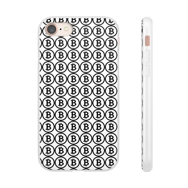 Bitcoin Flex Transparent Phone Case