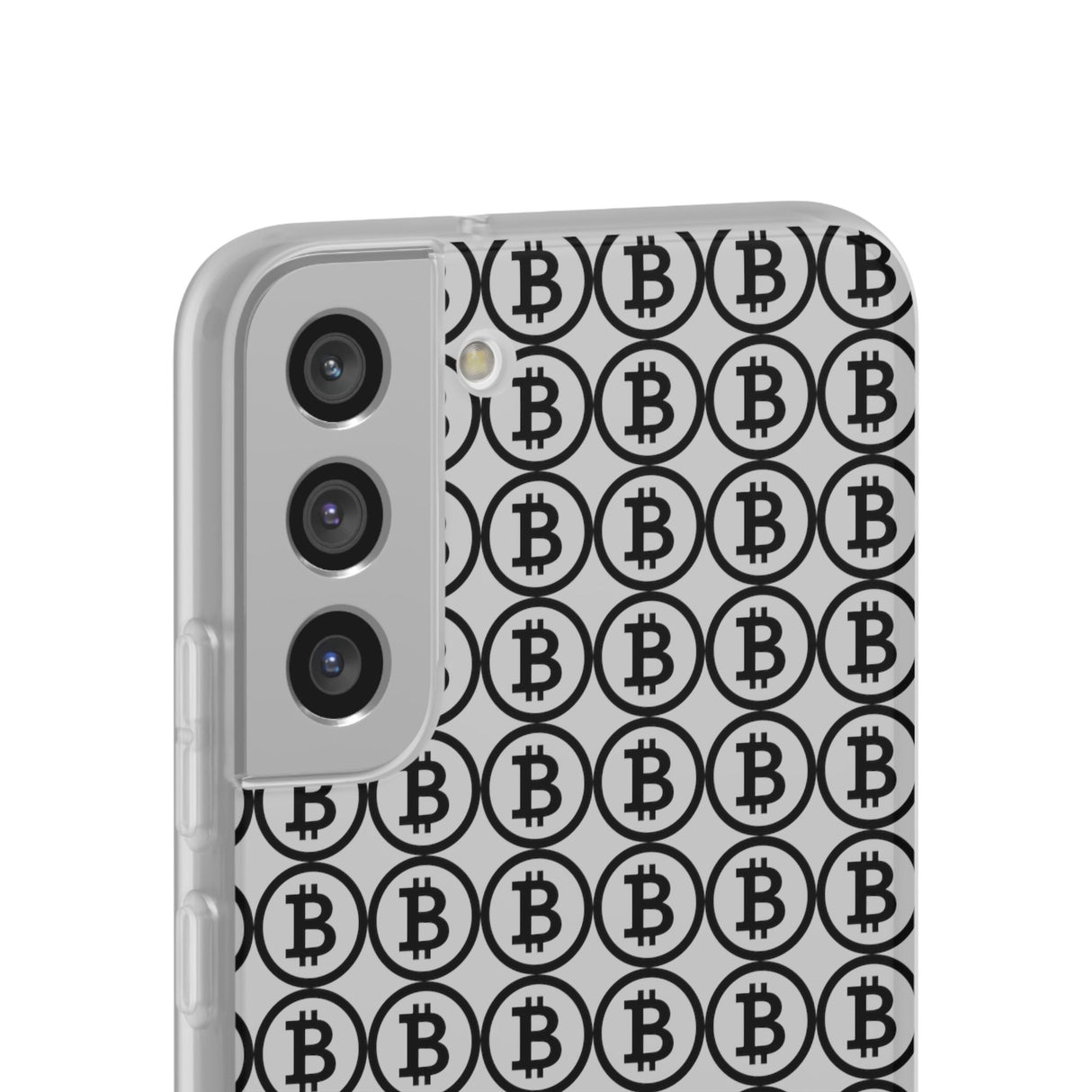 Coque de Téléphone Bitcoin Flex Transparent