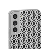 Bitcoin Flex Transparent Phone Case