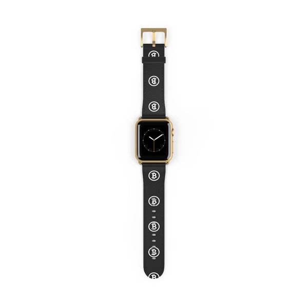 Bitcoin Black Smartwatch Bracelet