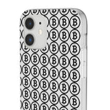 Coque de Téléphone Bitcoin Flex Transparent