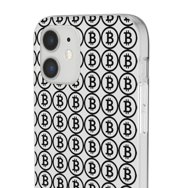 Bitcoin Flex Transparent Phone Case