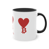 Mug Bitcoin Heart II