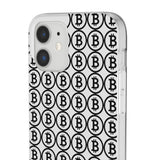 Coque de Téléphone Bitcoin Flex Transparent