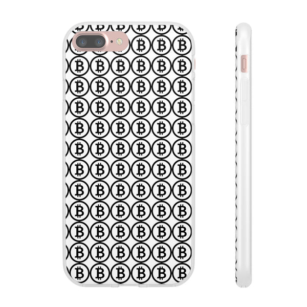 Bitcoin Flex Transparent Phone Case