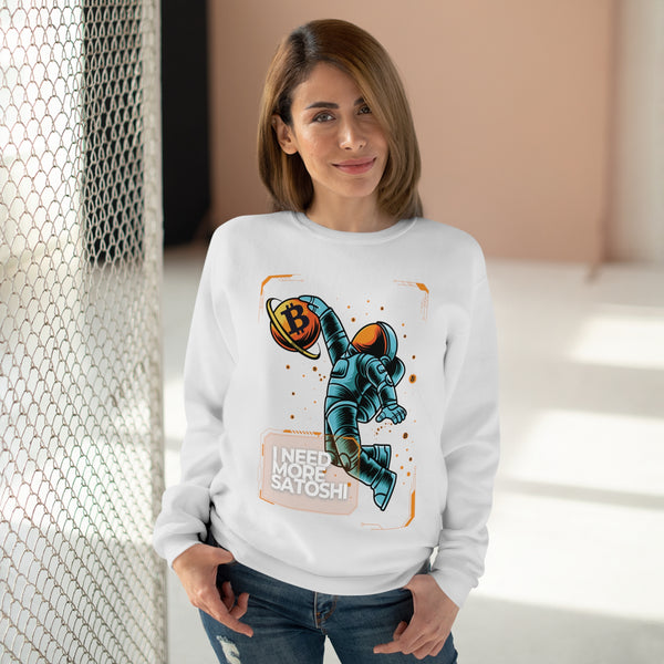 "I need more satoshi" Sweatshirt