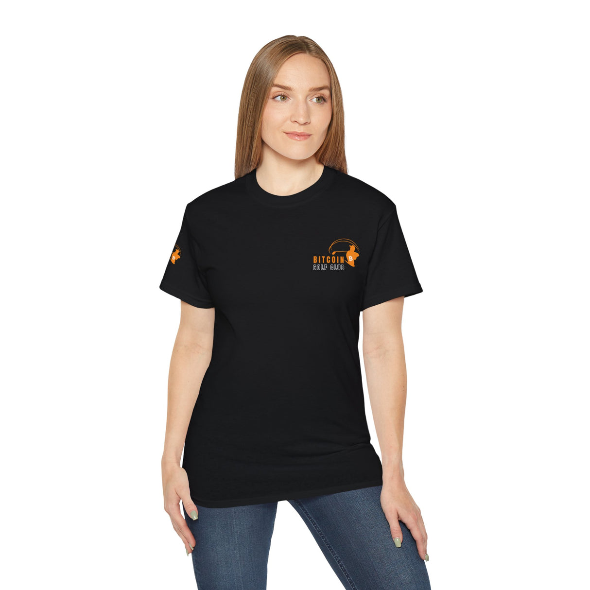 T-shirt "Bitcoin Golf Club Swing"