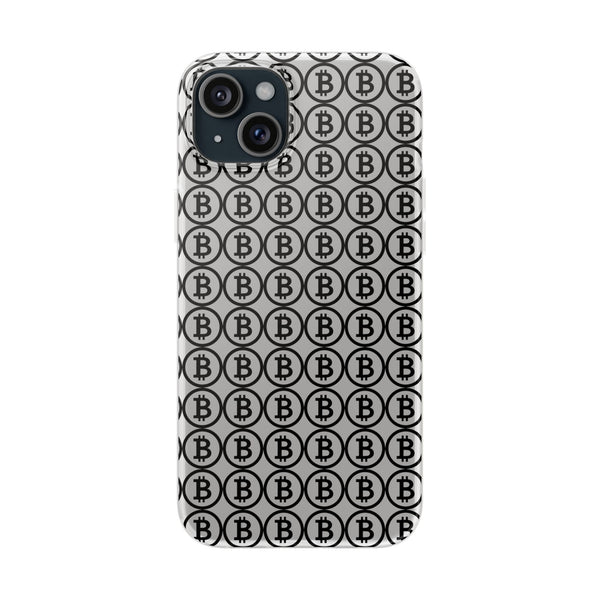 Bitcoin Flex Transparent Phone Case