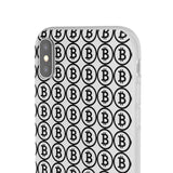 Coque de Téléphone Bitcoin Flex Transparent