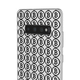 Coque de Téléphone Bitcoin Flex Transparent