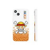 Coque de Téléphone Bitcoin Pirate Flex Transparent