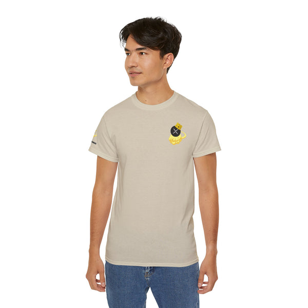 T-shirt XRP Ripple Nuage Doré